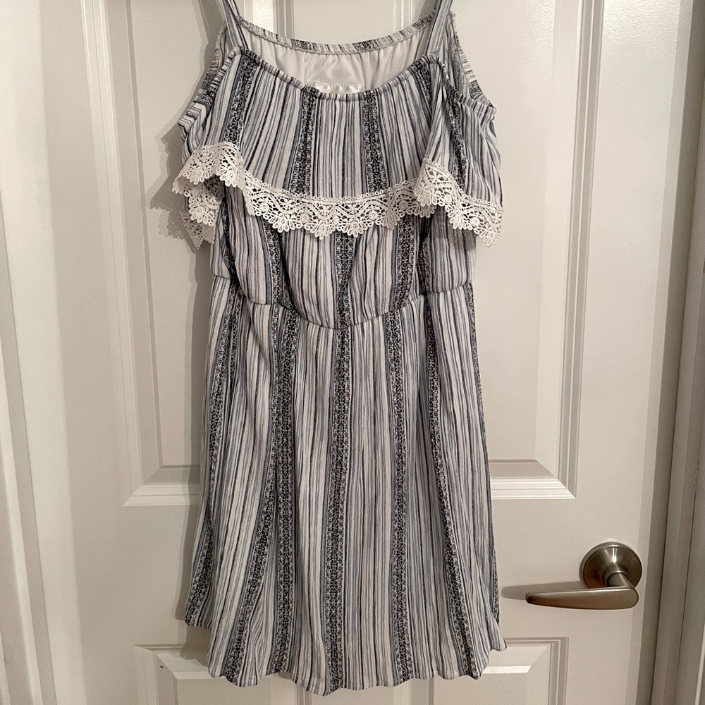 Girls striped dress